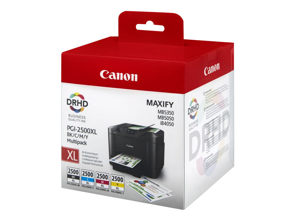 Multipack de cartouches d'encre Canon PGI-2500XL